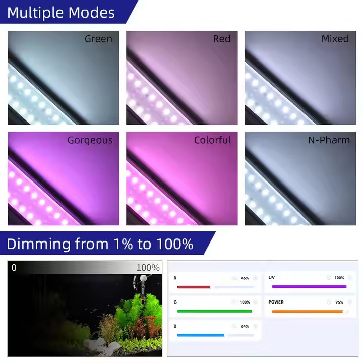 WEEK AQUA S Series RGB+UV Full - Aquarium Moss review and price