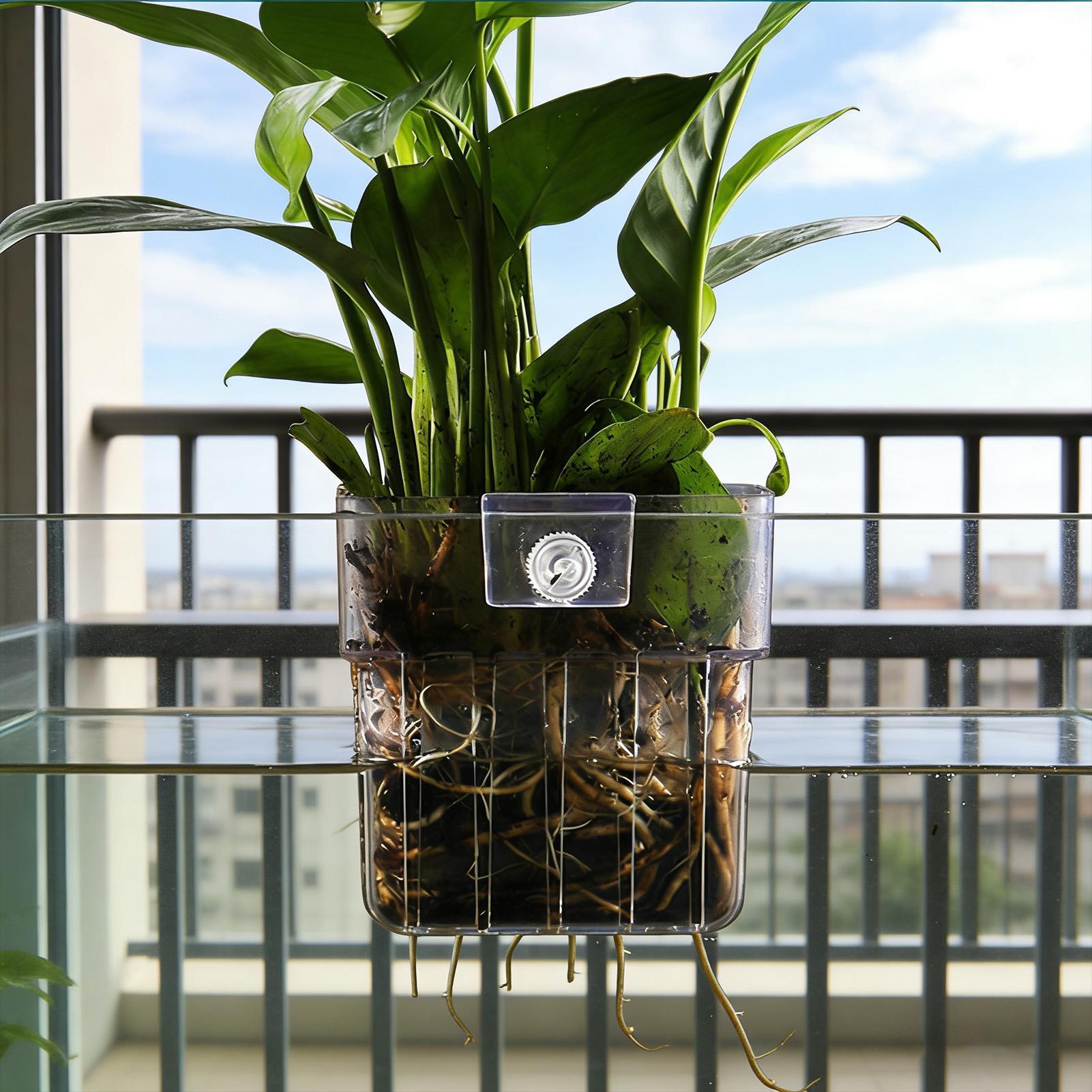 Aquarium Plant Basket Transpar - Aquarium Plant Holder review and price