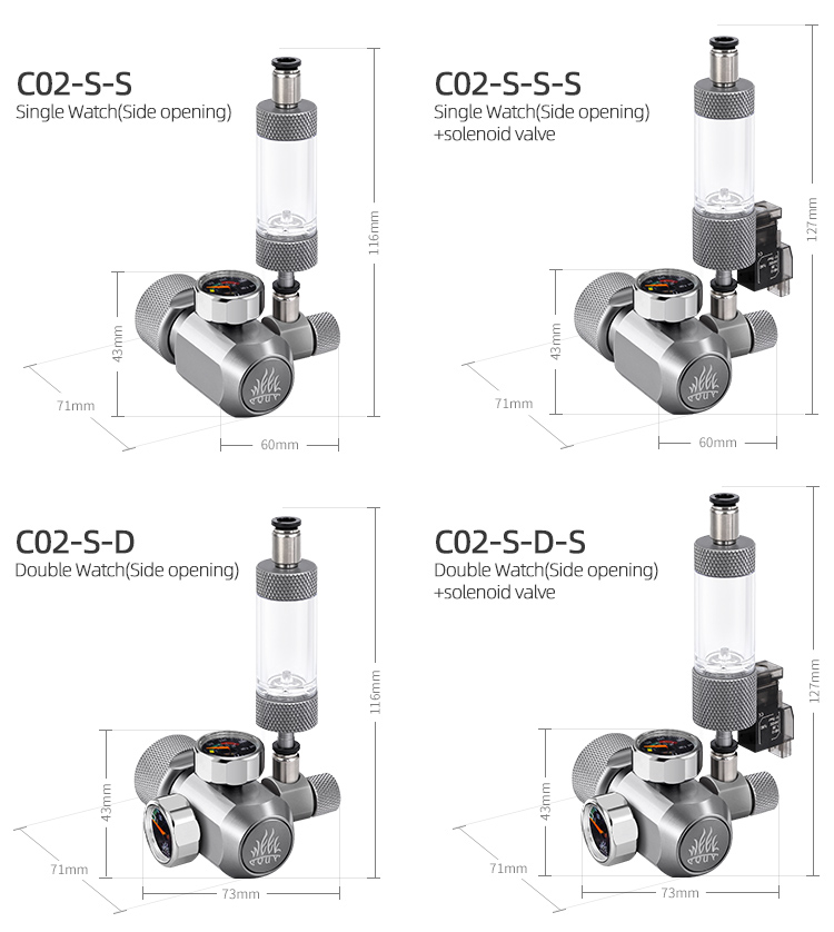 Week Aqua Aquarium Co2 Gas Reg - Aquarium Liquid Carbon review and price