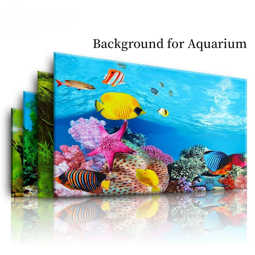 Background Aquarium 3D Sticker - Aquarium Plants Live review and price