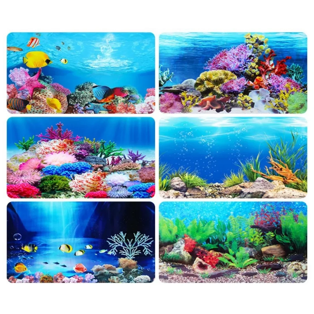 Background Aquarium 3D Sticker - Aquarium Plants Live review and price