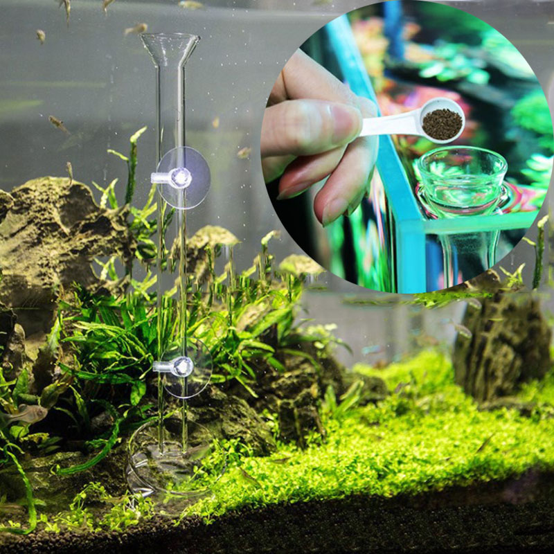 Glass Aquarium Feeder Tube Dis - Aquarium Fertilizer review and price