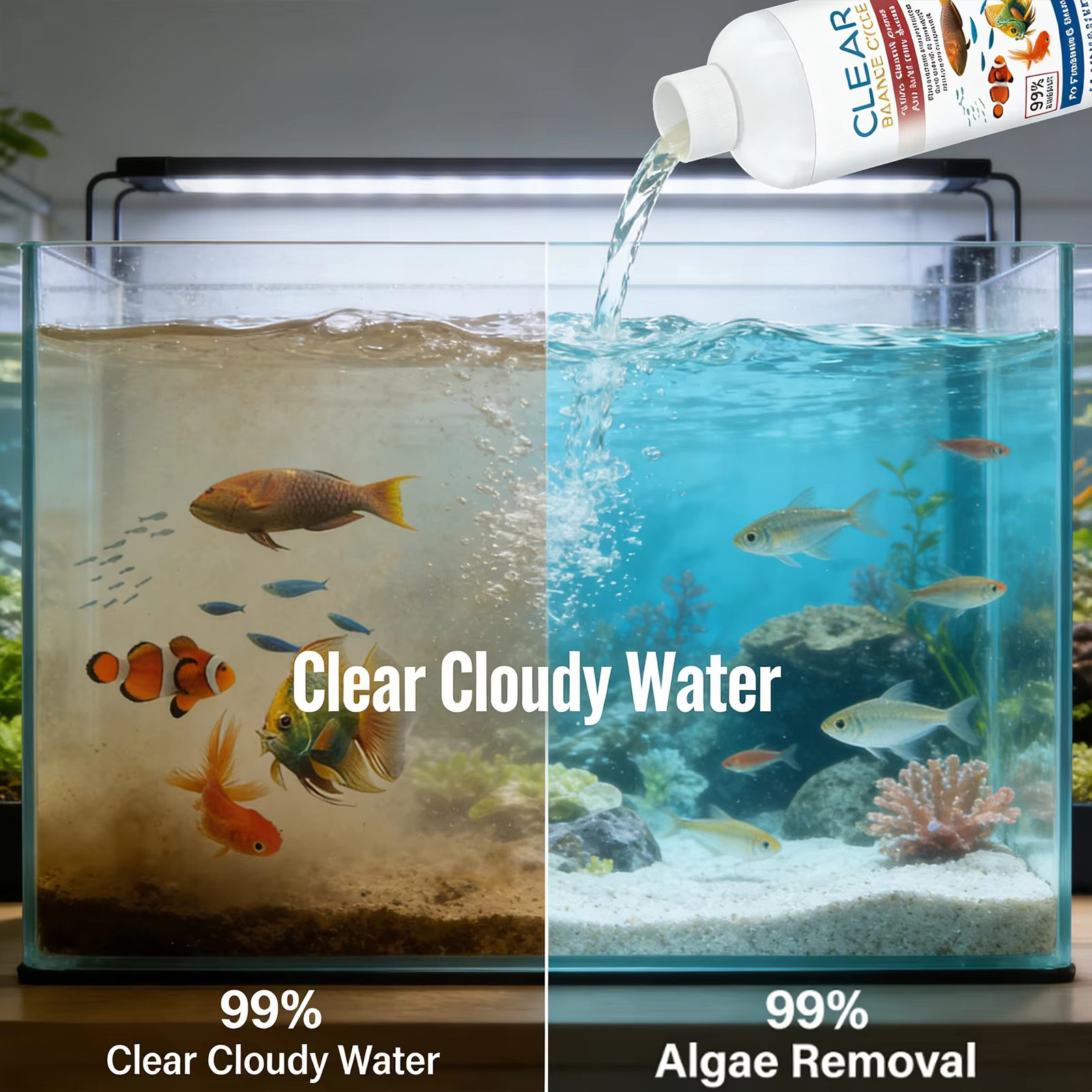 Fish Tank Water Purifier & Met - Planted Aquarium Cleaning review and price
