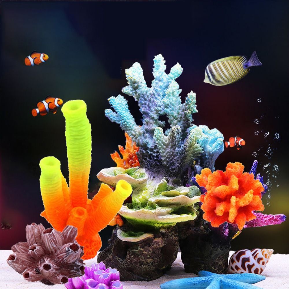 Colorful 1PC Lifelike Artifici - Aquarium Plant Substrate review and price