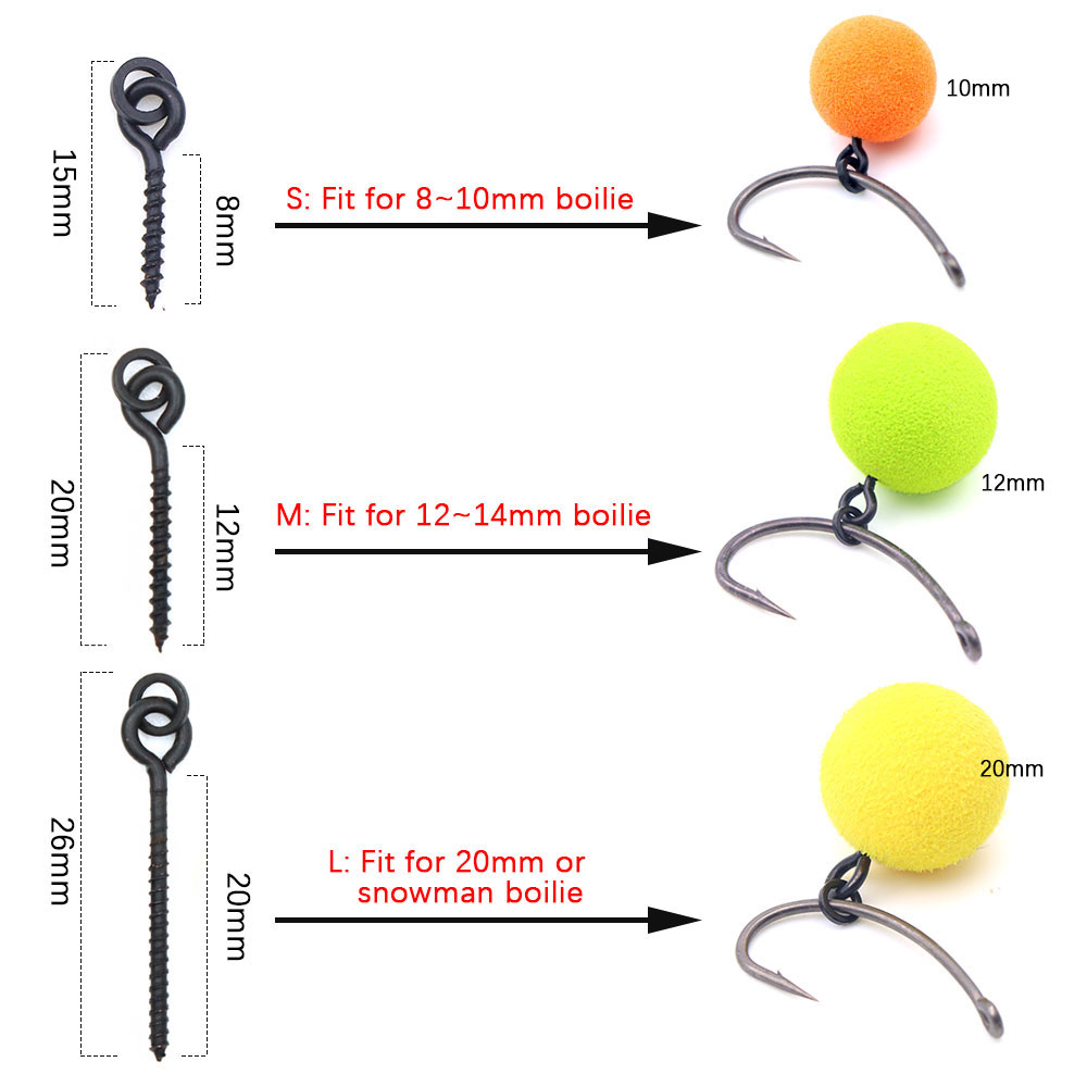 20pcs Carp Fishing Boilie Clip - Aquarium Fertilizer review and price